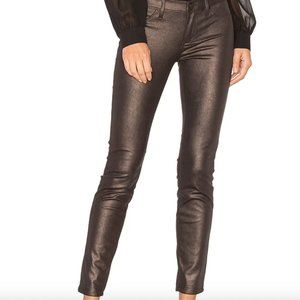 Blank NYC Women's Spray-On Vegan Faux Leather Skinny Pants - Black - 25W